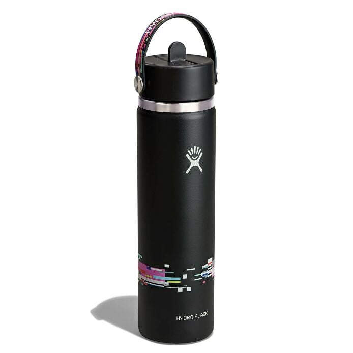 glitch-collection-24-oz-bottle-with-flex-straw-cap-n2 le26-w24-1007-24-oz-wide-flex-straw-cap-glitch-black-angled.jpg